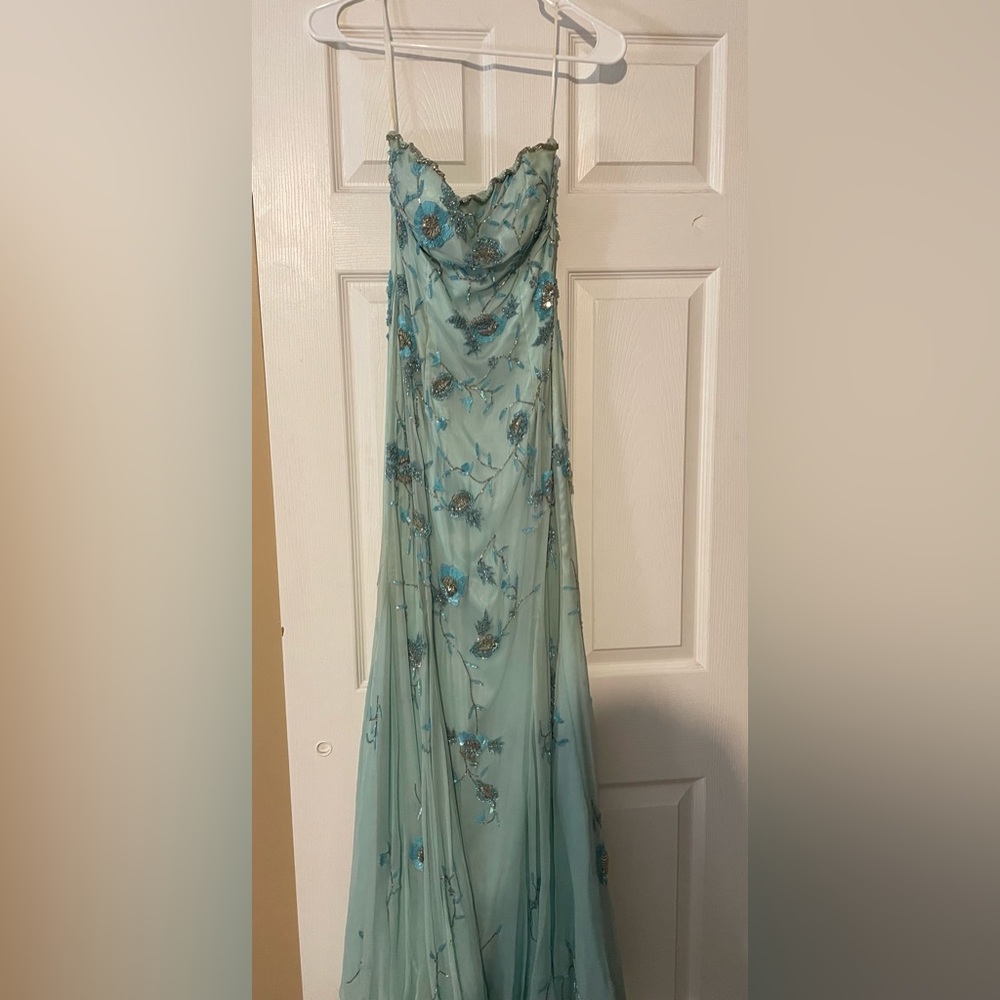 Baby Blue Prom Dress